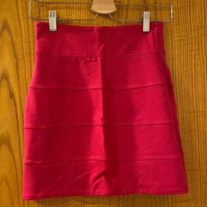 BODYCON PINK SKIRT